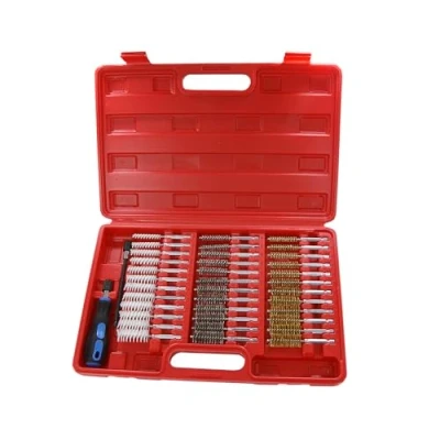 Image of Wire Brush Set 38pc 1/4in. Hex Shank In Blow Mould Case