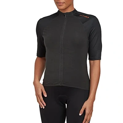 Image of Altura Womens Endurance Short Sleeve Cycling Jersey Charcoal 16