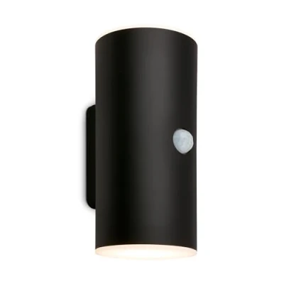 Image of Briloner LED outdoor wall light 3787015, black, sensor, up/down