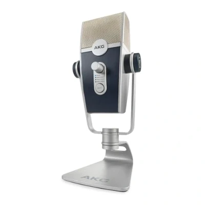 Image of AKG Pro Audio Lyra Ultra HD, Four Capsule, Multi Capture Mode, USB C Condenser Microphone for Recording and Streaming