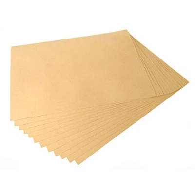 Image of 50 Sheets of 120 GSM A4 Kraft Stock Paper Matte Finish/Blank Printing Card Craft
