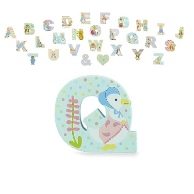 Image of Orange Tree Toys Peter Rabbit Wooden Alphabet Letter Q