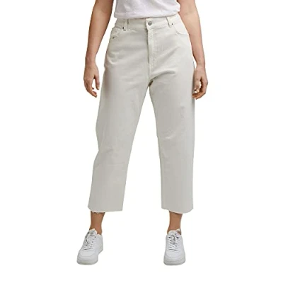 Image of ESPRIT Women&#039;s 071EE1B325 Trouser, 110/Off White, 36