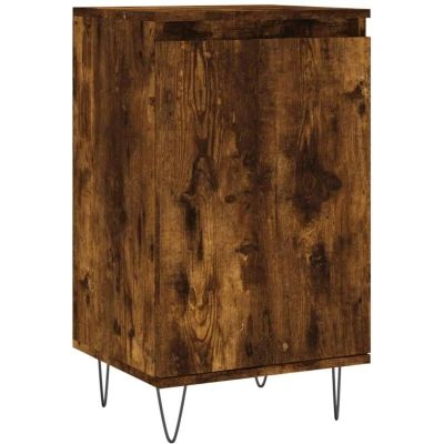 Image of vidaXL Sideboard Storage Side Cabinet Cupboard Smoked Oak Engineered Wood