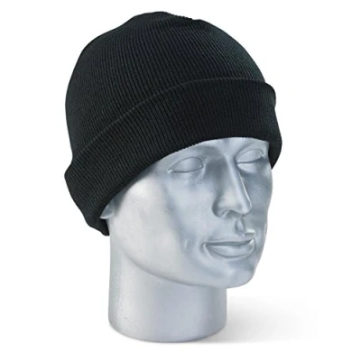 Image of WATCH BEENIE HAT BLACK