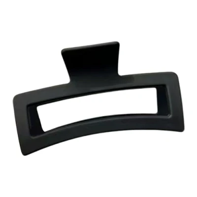 Image of Smbcgdm Hair Claw Women Shark Hairpin Clamp Barrette Headwear Plastic Black