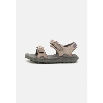 Image of Columbia Konos Hiker 2 Strap Walking sandals, Women&#039;s, Size: 8, Soft taupe/granite purple Leather and textile