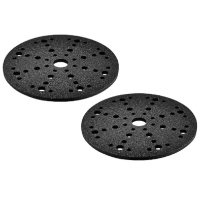 Image of Festool 203348 Interface Sander Backing Pad 2 Piece, 5 mm Height x 145 Diameter, Steel Grey