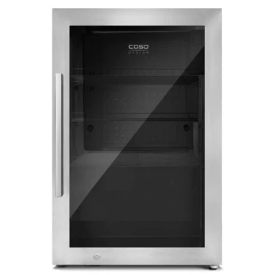 Image of Caso Design Indoor &amp; Outdoor Drinks Cooler Refridgerator, Stainless Steel, Right Hand Door