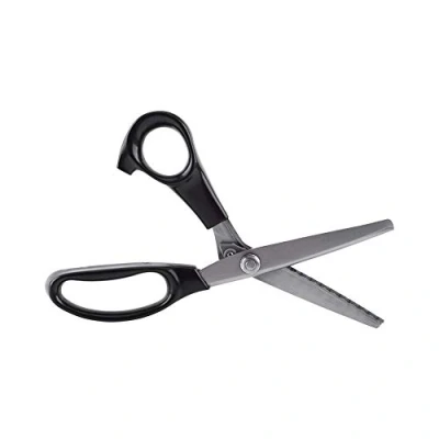 Image of Sewing Scissors, Fabric Decorative Round/Triangle Edge Pinking Shears (3mm,5mm,7mm)(5mm)