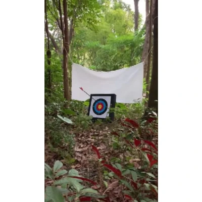 Image of yiikii Archery Backstop for Backyard Back Stop Heavy Duty Arrow Netting