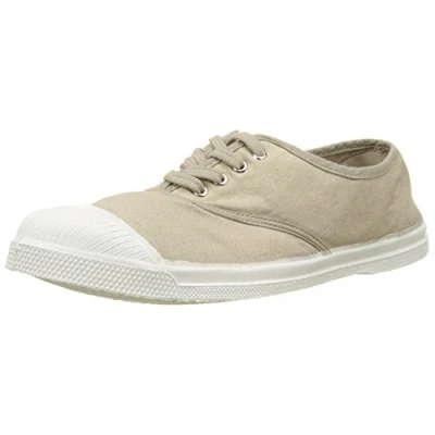 Image of Bensimon Tennis Lacet Femme, Women’s Low Top Sneakers, Beige (Beige Shell), 4 UK (37 EU)