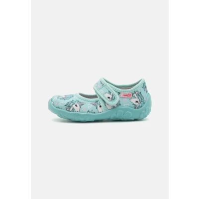 Image of Superfit Bonny Slippers for kids, Size: 5, Hellgrün/mehrfarbig Textile