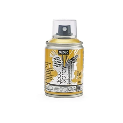 Image of Pebeo 100ml Deco Spray, Acrylic, Gold, 100 ml (Pack of 1)