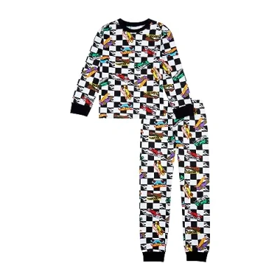 Image of Hot Wheels Boys Pyjamas Pjs Set, Car Gifts For 4 5 Years Multicoloured