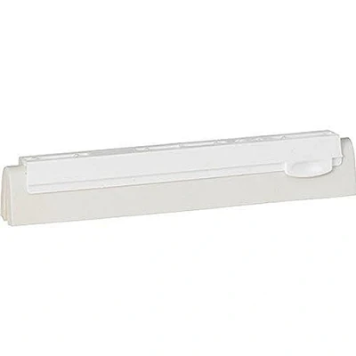 Image of Vikan 77715 Foam Rubber Double Squeegee Blade, 10&quot;, White