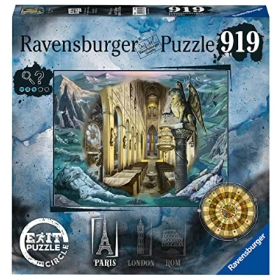 Image of Ravensburger Paris Exit the Circle Escape Room Mystery Challenge Jigsaw Puzzles for Adults Age 14 Years Up 919 Pieces