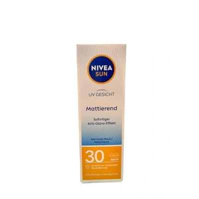 Image of Sun UV Face high protection spf30 shine control 50 ml