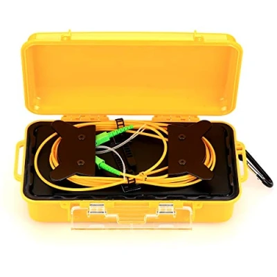 Image of KELUSHI Fiber Optic Test Tool SC/APC SM（9/125） OTDR Launch Cable Box 1km Extension Cord