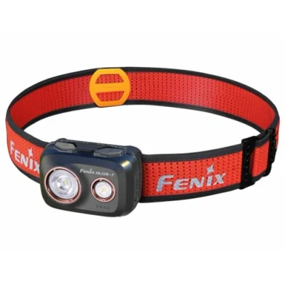 Image of fenix HL32R T Black, Lightweight Trail Running, Outdoor, Sports Headlamp 800 lumens 132m 150 Hrs Max White Spot and Neutral Flood LED&#039;s Sport Headband System IP66