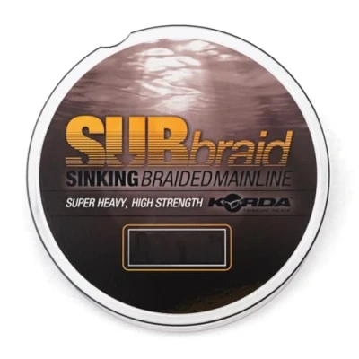 Image of Korda Sub Braid 0,34mm / 1200m (20lb) Braided fishing line