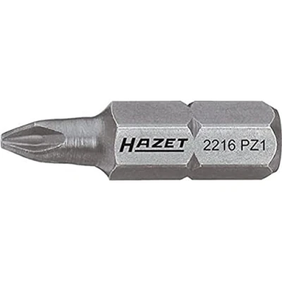 Image of HAZET 2216 PZ1 25 mm Pozidriv Profile PZ Bit Multi Colour