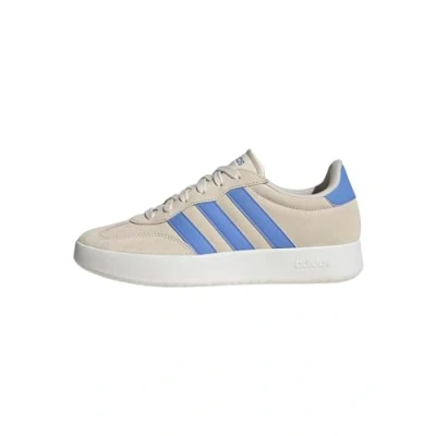 Image of adidas Women&#039;s BARREDA Shoes, Wonder White/Blue Fusion/Off White, 8.5 UK