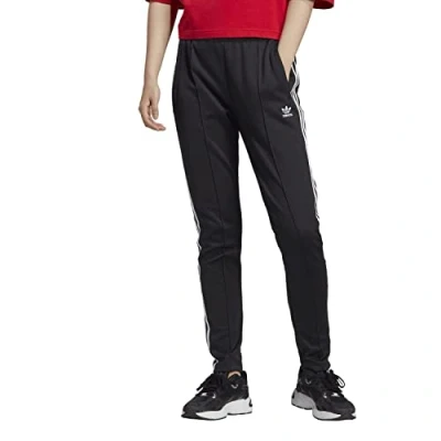 Image of adidas Originals Women&#039;s Adicolor Superstar Track Pants, Black, S