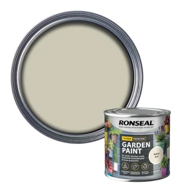 Image of Ronseal Garden Paint White Ash 250ml