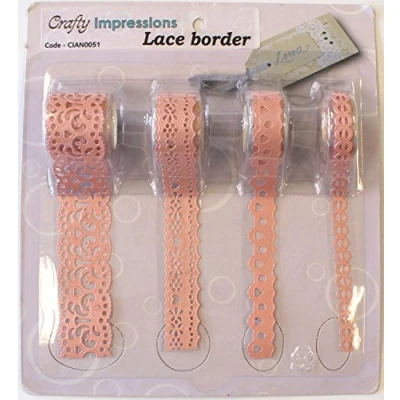 Image of Lace Border Pink