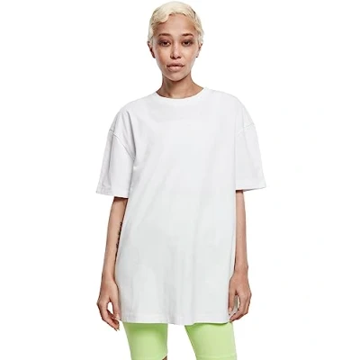 Image of Urban Classics Boyfriend TEE Basic Tshirt, Women&#039;s, Size: XS, White