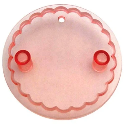 Image of PME 103FF027 JEM Round Plaque Cutter, White, 12 x 2 16 cm
