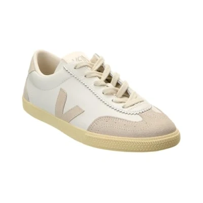 Image of Veja Men&#039;s Volley Low Top Leather Trainers UK 8