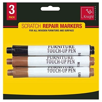 Image of Knight 3Pcs Scratch Repair Markers Furniture Touch Up Pen