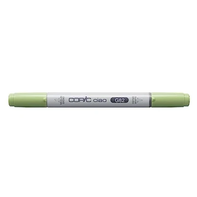 Image of COPIC Ciao Coloured Marker Pen (G 82) Spring Dim Green, For Art &amp; Crafts, Colouring, Graphics, Highlighter, Design, Anime, Professional Beginners, Supplies Colouring Books