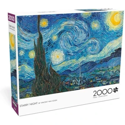 Image of Buffalo Games Starry Night 2000 Piece Jigsaw Puzzle