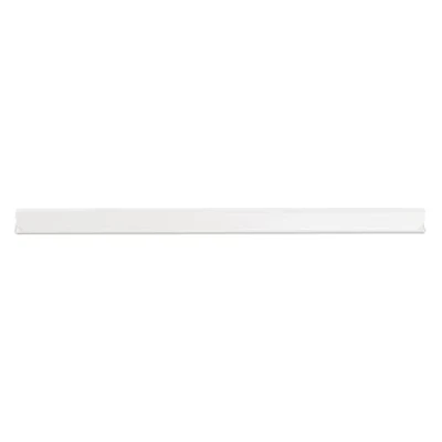 Image of DONAU Universal Spine Bars/Pack of 10 / DIN A4 4 mm for 40 Sheets/Clamping Strip Privacy Screen Strips/Mounting Clips/PVC Plastic/White
