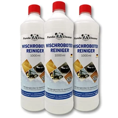 Image of PANDACLEANER® robotic wiper cleaning agent 3000ml (3x3l) Premium for Floor wipers cleaner concentrate