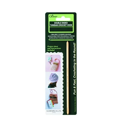 Image of Clover Double Ended Tunisian Crochet Hook (J/6.0 mm), 6