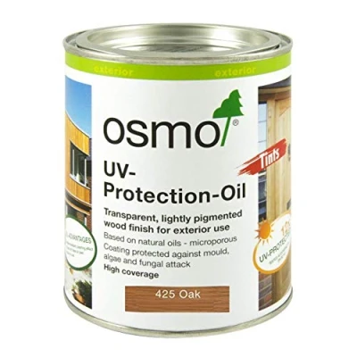 Image of Osmo 425C 0.75 Litre UV Protection Oil with Active Ingredients Oak