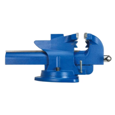 Image of Sealey Vice 200mm Quick Action Swivel Base Cast Iron
