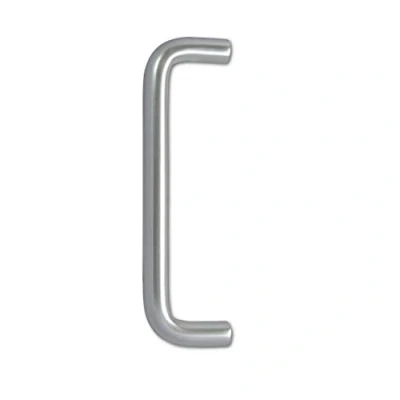 Image of D Shape Aluminium Pull Handle Bolt Through 19mm x 300mm