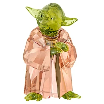 Image of Swarovski Star Wars Master Yoda, Green and Gold tone Crystals, from the Collection