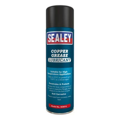 Image of Sealey Copper Grease Lubricant 500ml