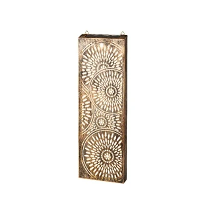 Image of Lumineo Wanddekoration für den Garten, Bronze, 60 cm