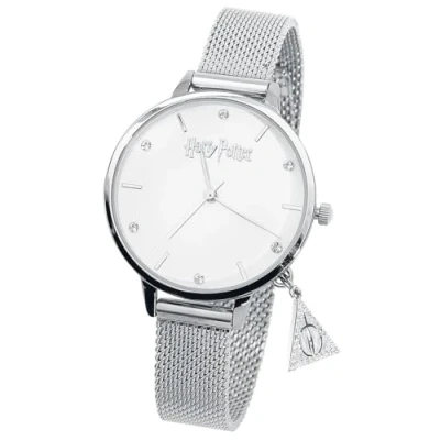 Image of Harry Potter Deathly Hallow Charm Watch Embellished with Swarovski® Crystals by The Carat Shop