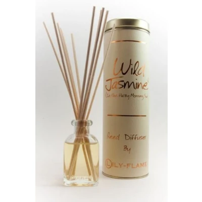 Image of Lily Flame Scented Reed Diffuser Wild Jasmine