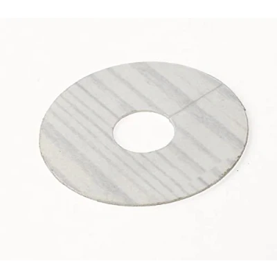 Image of O&#039; SO EEZY 4 x Laser Cut (Arktis Pine) Pipe Surrounds/Covers for Laminate Flooring (Can be Used Natural Floor Covers)