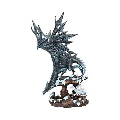 Image of Nemesis Now Dragons Wisdom Figurine 35cm Black