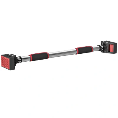 Image of SPORTNOW Pull Up Bar Doorway, No Screws Chin Bar, Adjustable Length (75 92cm) for Home Gym Workout, Max Load 200kg